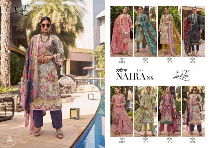 Naira Nx By Levisha Cambric Cotton Dress Material Wholesale Market In Surat
